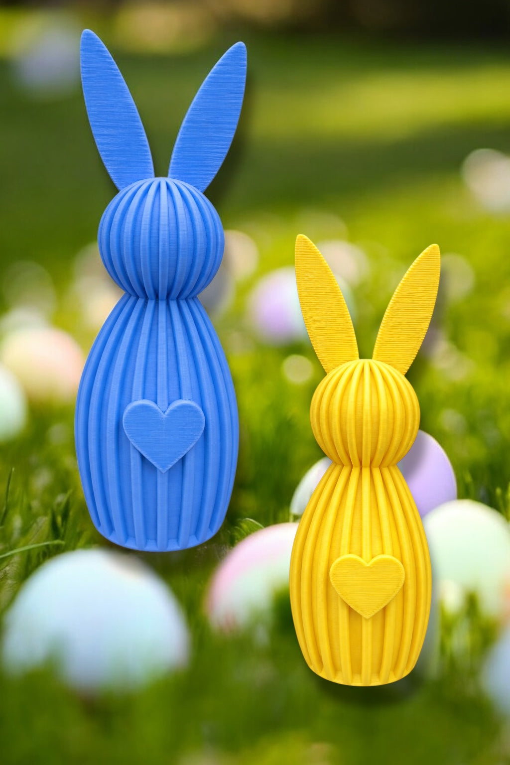 Zajączki wielkanocne Figurki 3D