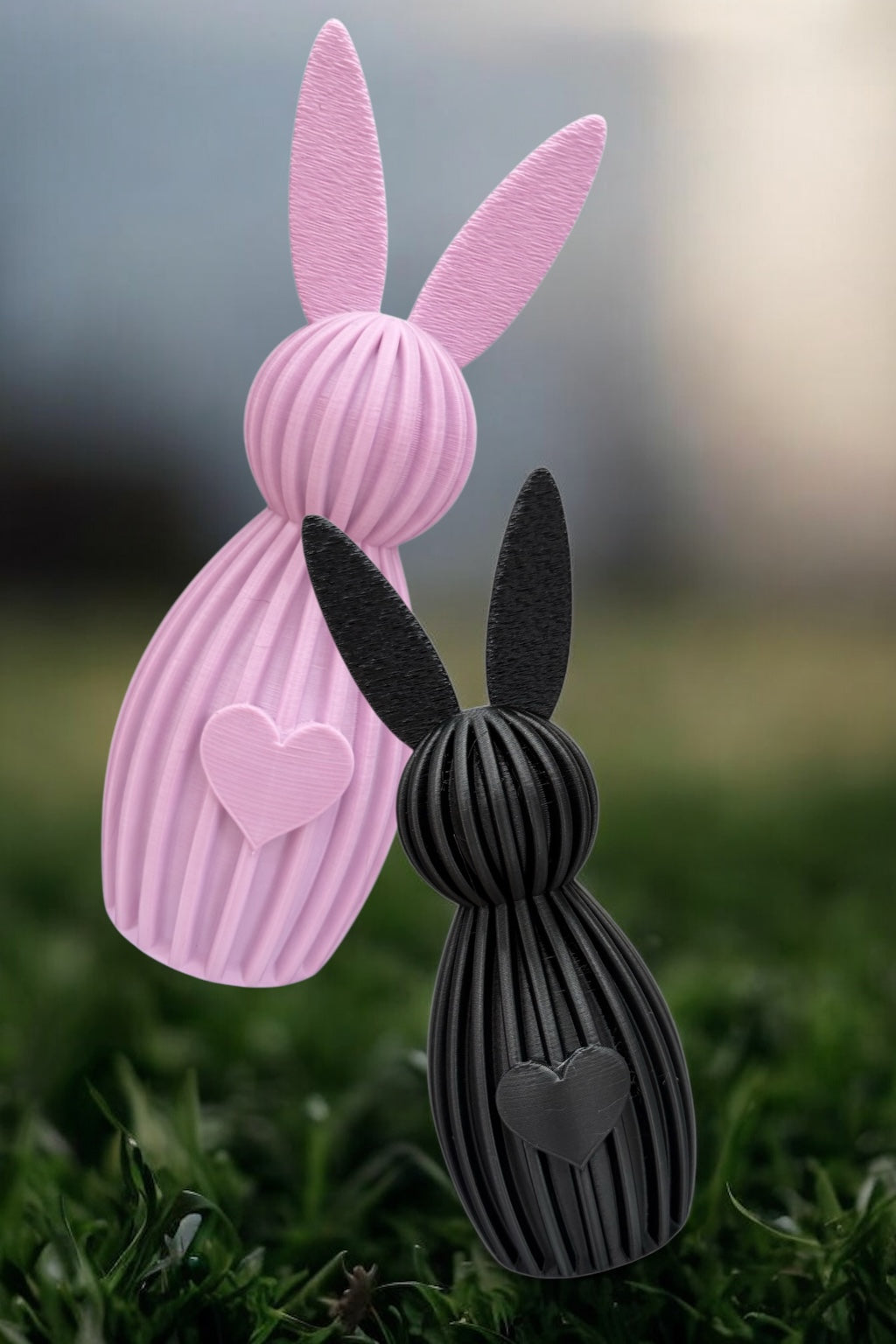 Zajączki wielkanocne Figurki 3D