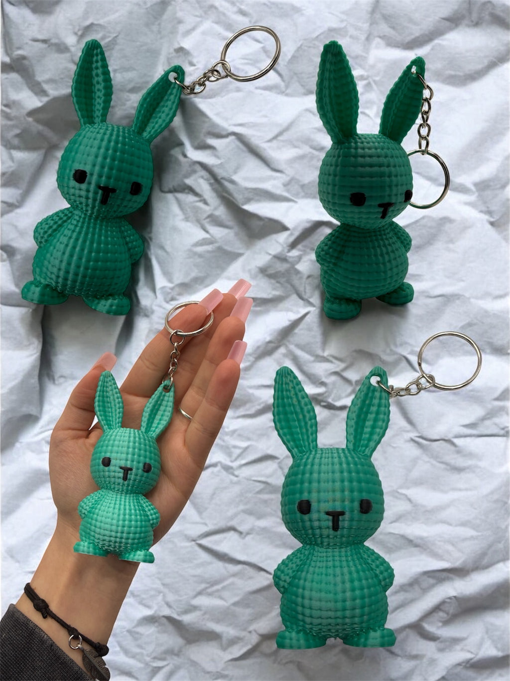 Brelok KRÓLICZEK – uroczy dodatek na co dzień (nie tylko na Wielkanoc)