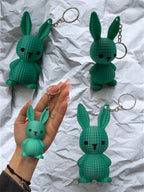 Brelok KRÓLICZEK – uroczy dodatek na co dzień (nie tylko na Wielkanoc)