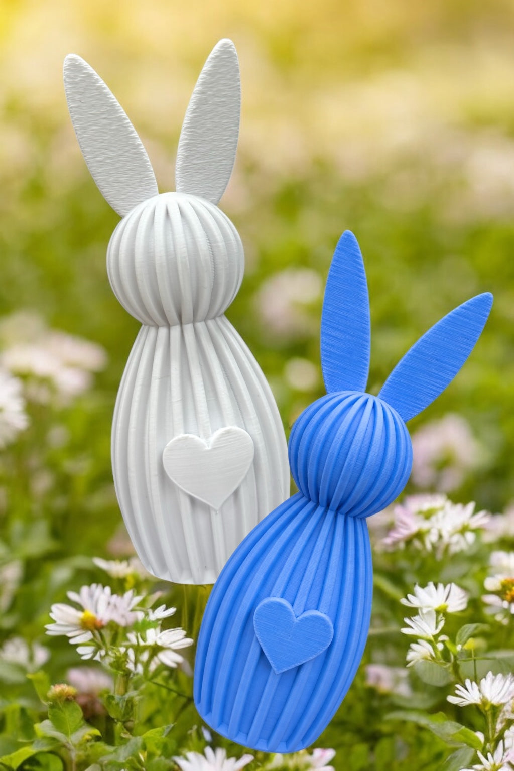 Zajączki wielkanocne Figurki 3D
