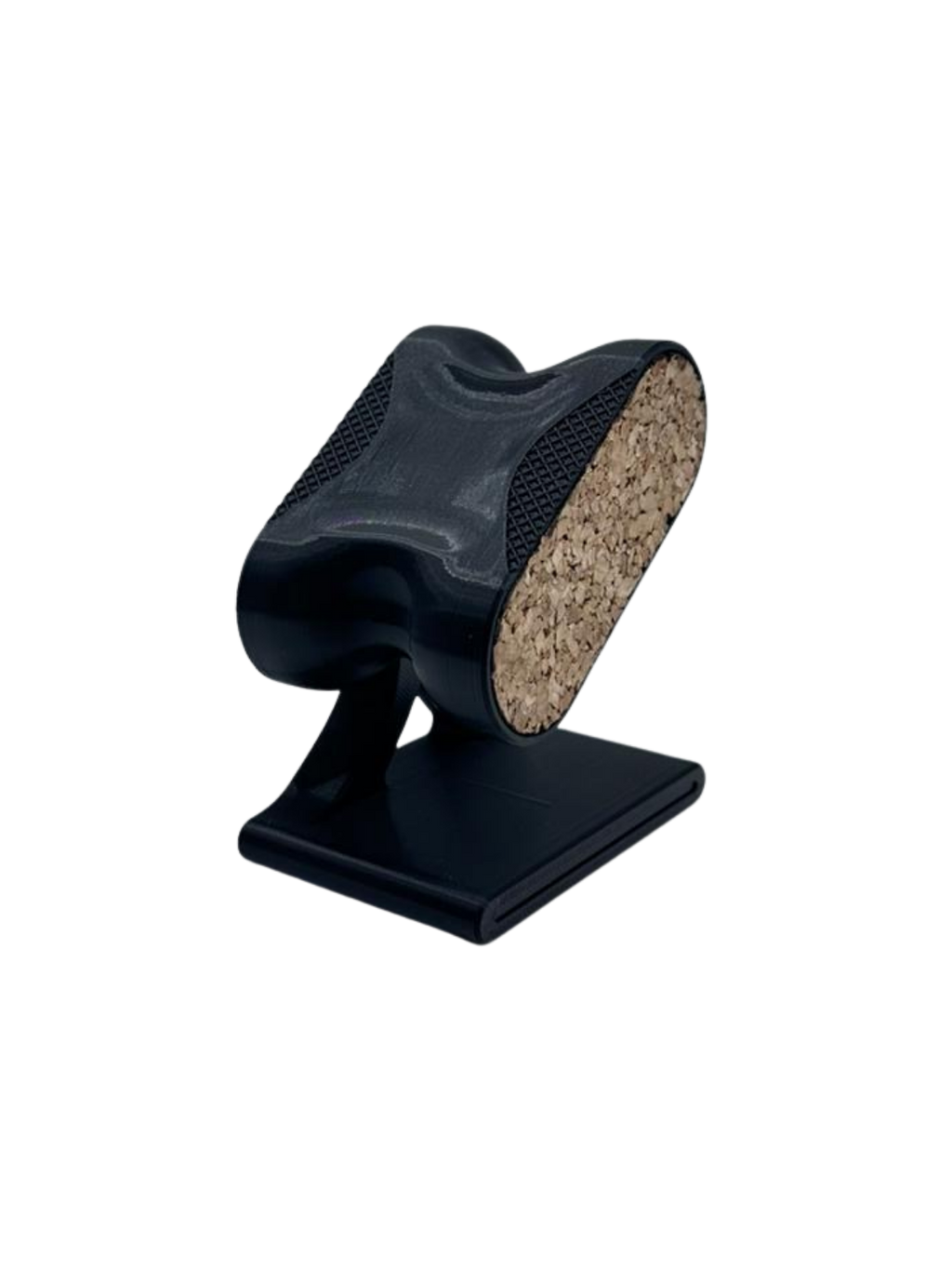 Stojak / podstawka ekspozycyjna na zegarek – druk 3D + naturalny korek