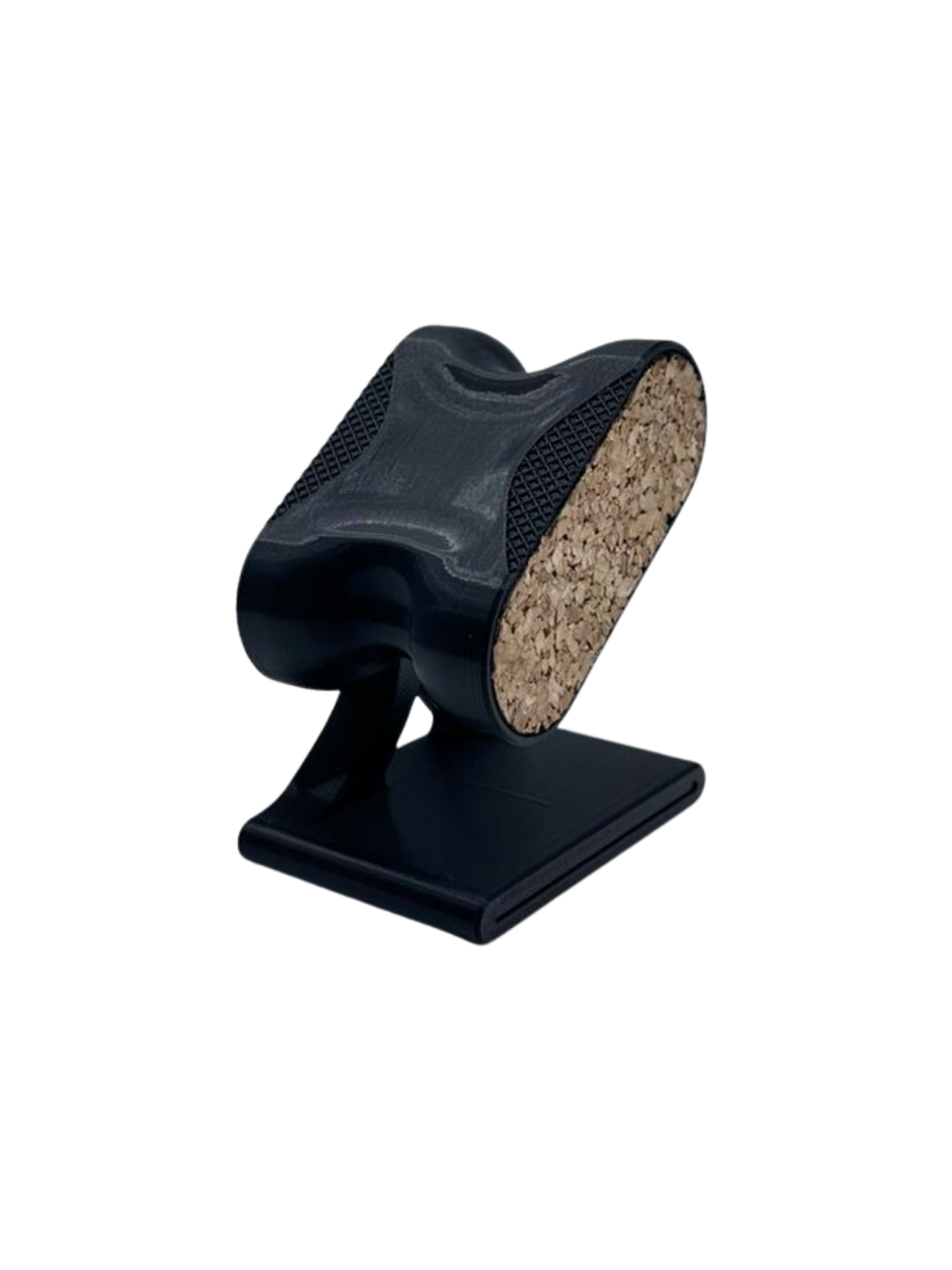 Stojak / podstawka ekspozycyjna na zegarek – druk 3D + naturalny korek