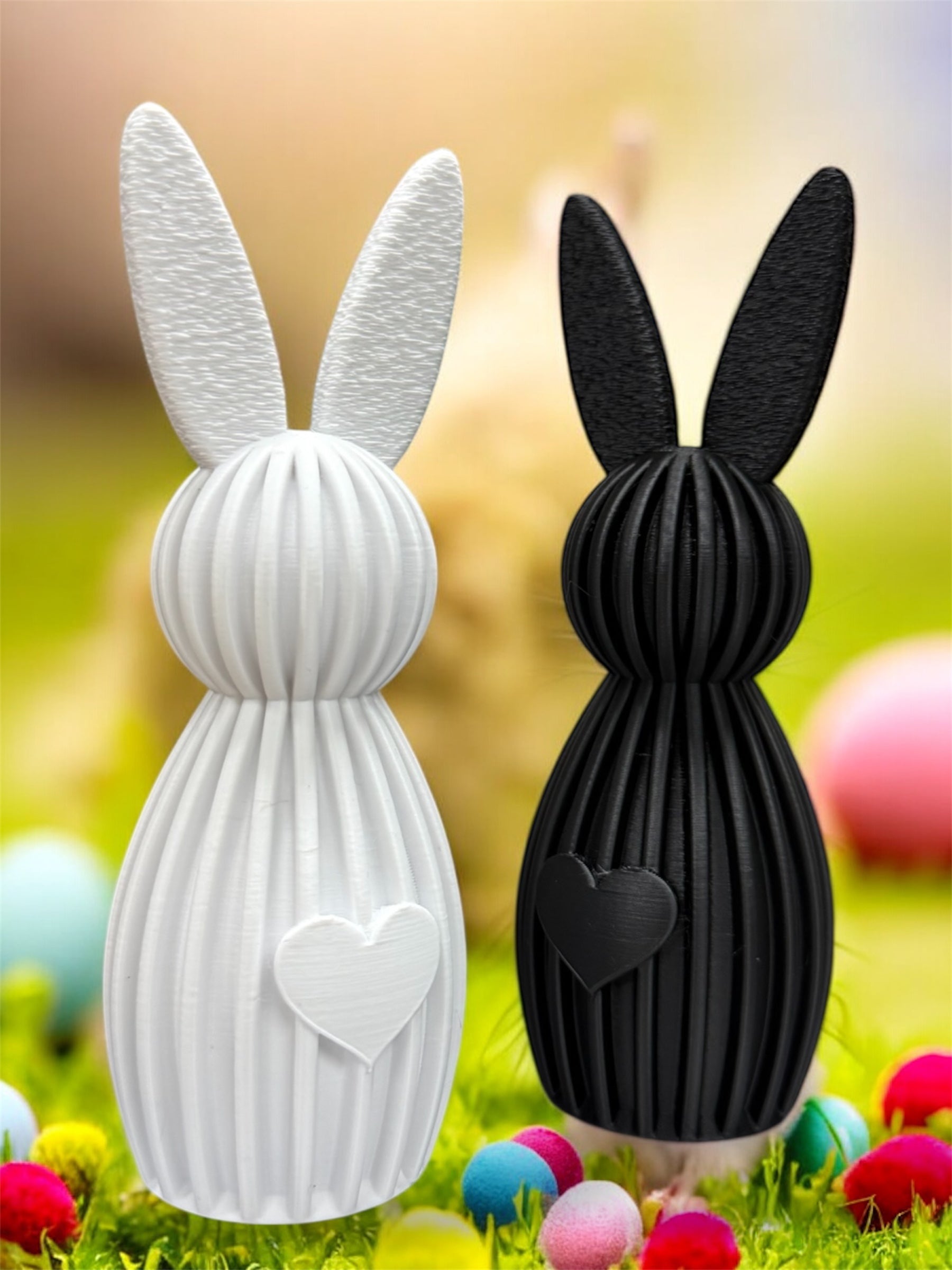 Zajączki wielkanocne Figurki 3D