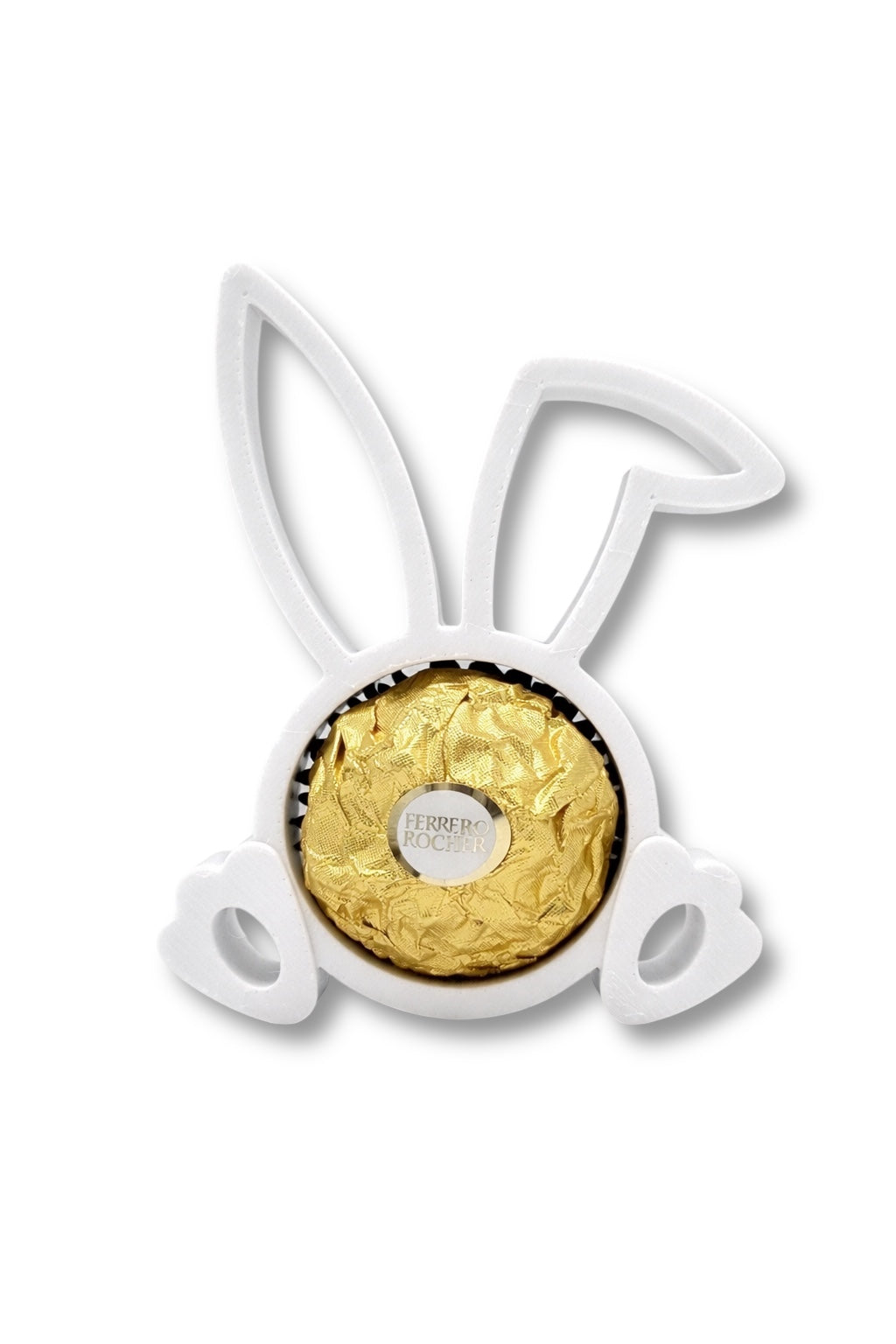 ZESTAW WIELKANOCNY BIAŁY na słodycze cukierki figurki 5 SZT