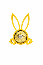 ZESTAW WIELKANOCNY ŻÓŁTY na słodycze cukierki figurki 5 SZT