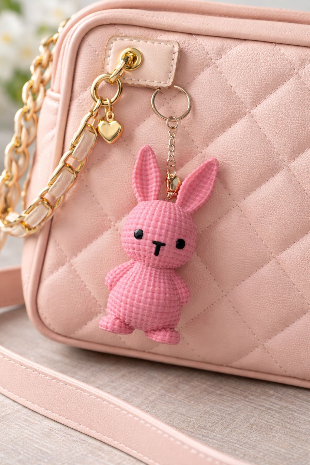 Brelok KRÓLICZEK – uroczy dodatek na co dzień (nie tylko na Wielkanoc)
