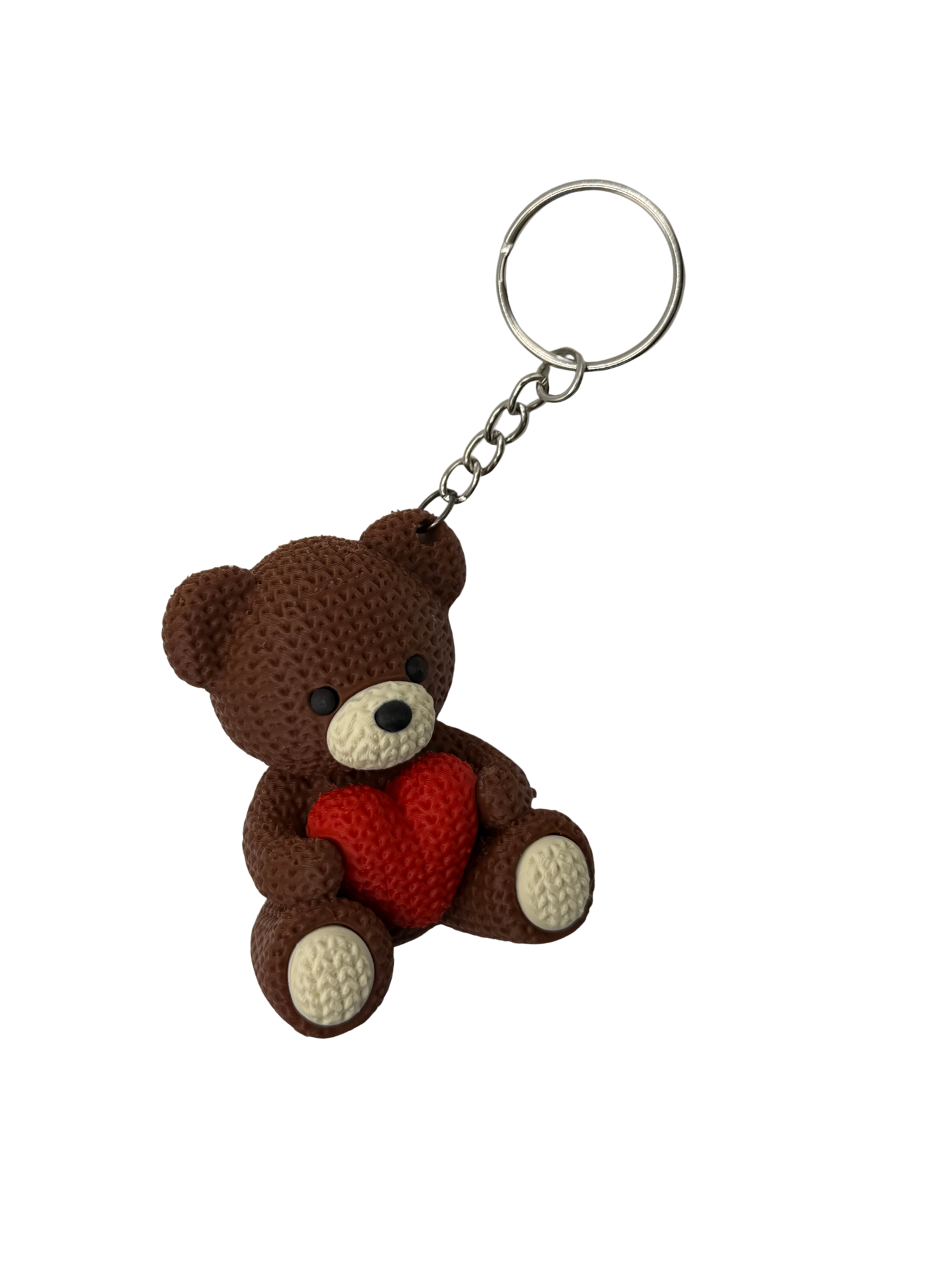 Brelok Miś z serduszkiem – uroczy prezent na Dzień Kobiet Personalizowany