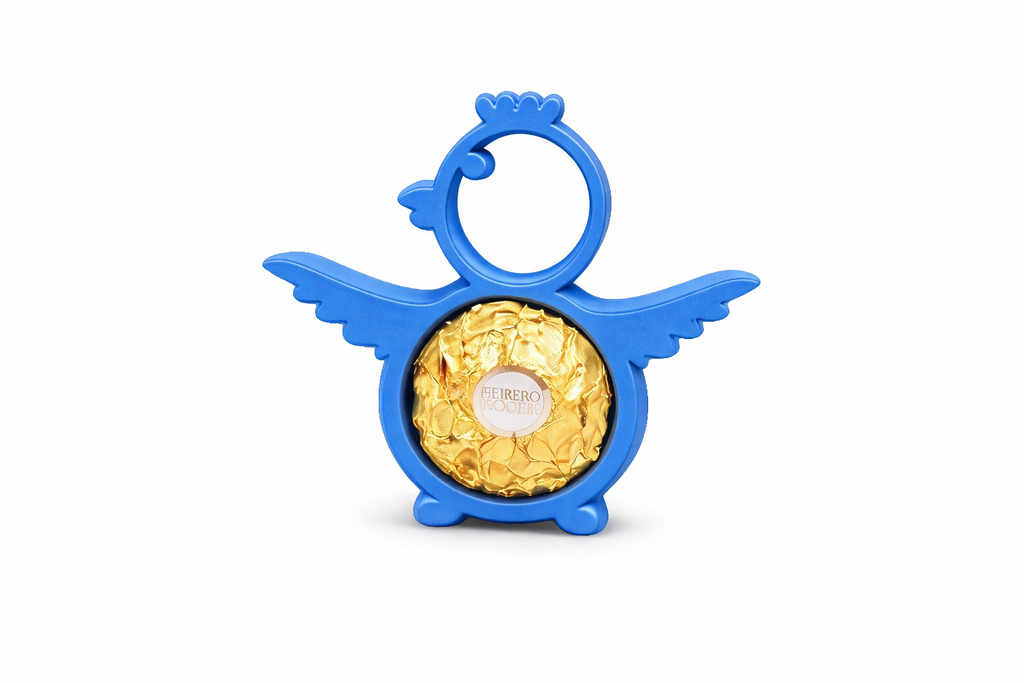 ZESTAW WIELKANOCNY NIEBIESKI na słodycze cukierki figurki 5 SZT