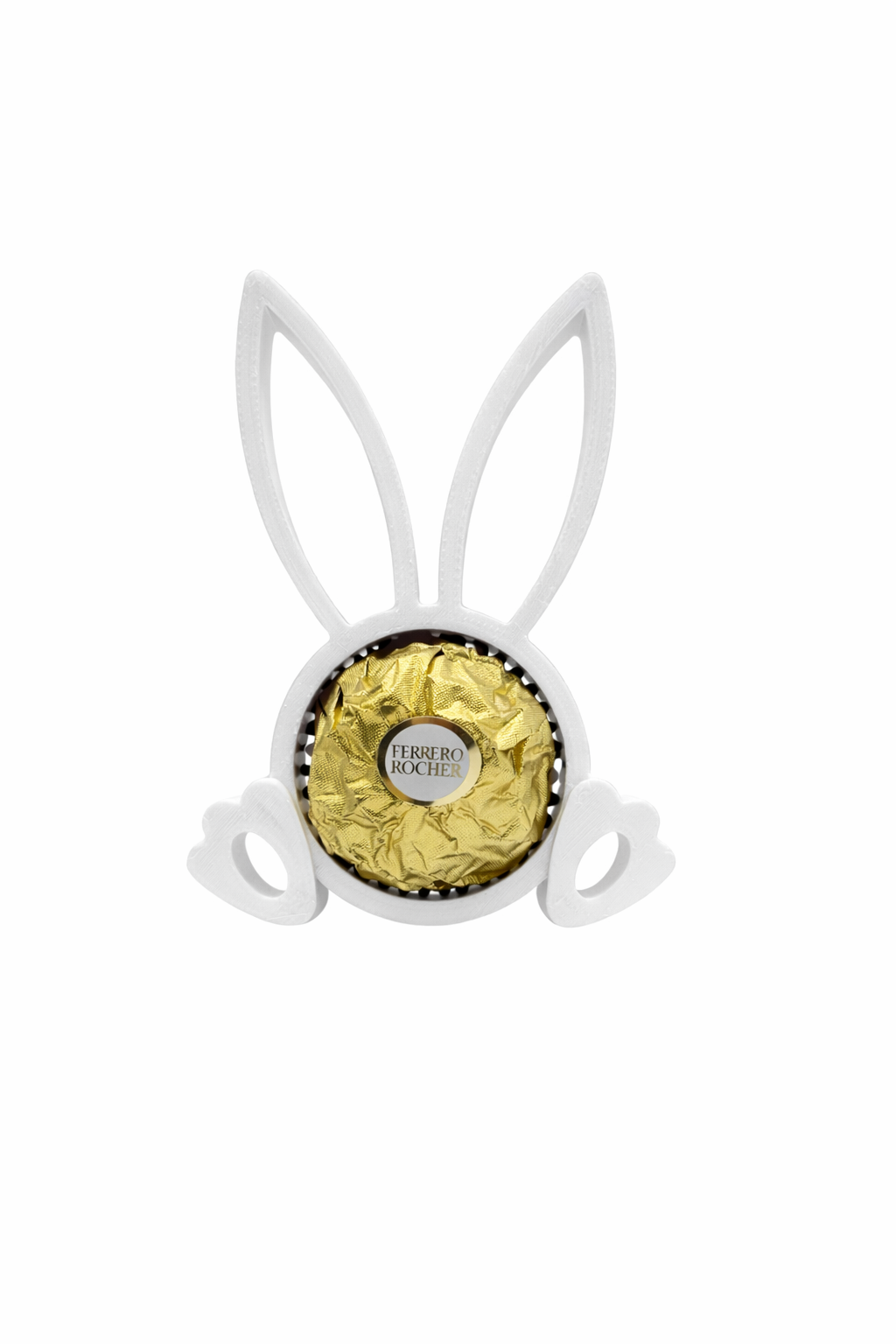 ZESTAW WIELKANOCNY BIAŁY na słodycze cukierki figurki 5 SZT