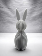 Zestaw 3 króliczków wielkanocnych – dekoracja 3D