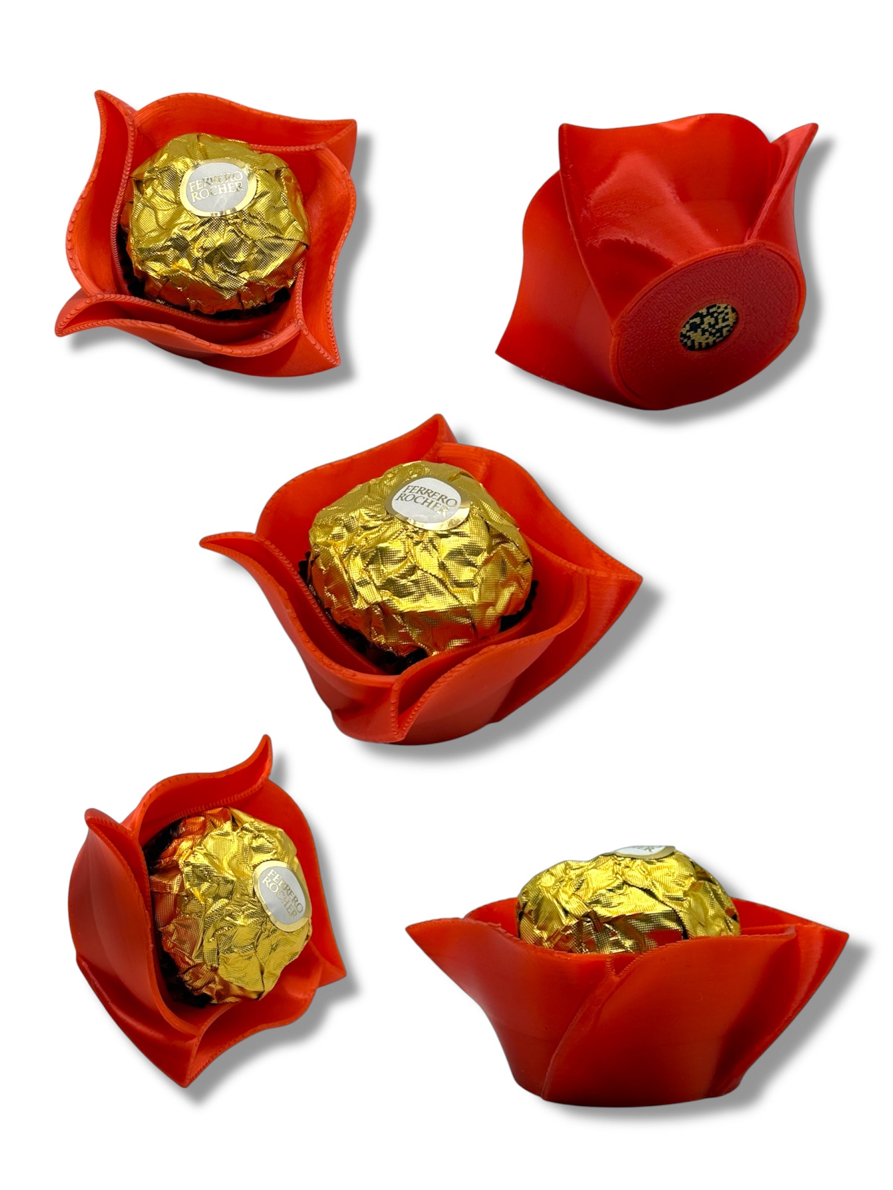 Uchwyt na słodycze do bukietów – RÓŻA Dekoracja florystyczna zestaw 16sztuk