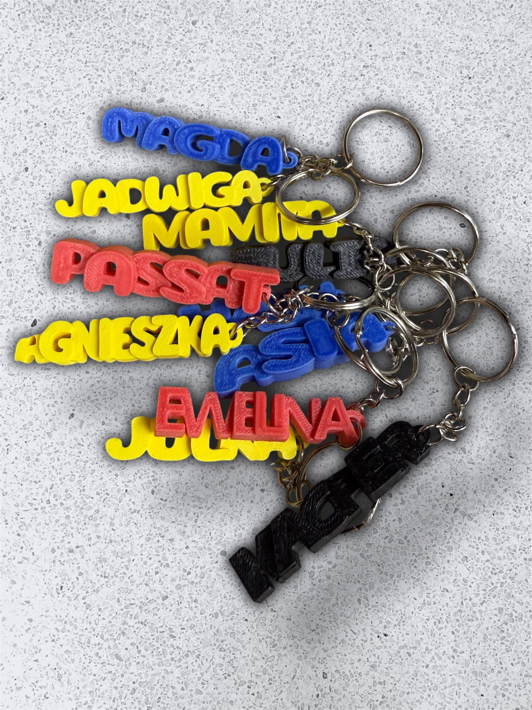 Personalizowany breloczek z imieniem / napisem